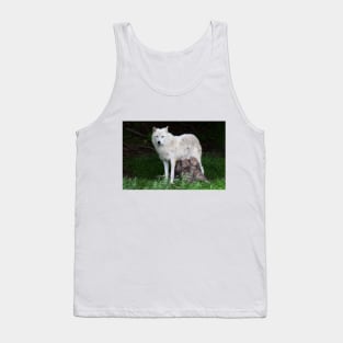 Remus and Romulus - Arctic Wolf Tank Top